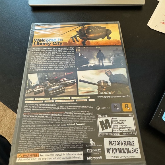 NEW Grand Theft Auto 4 Xbox 360 - Picture 3 of 3